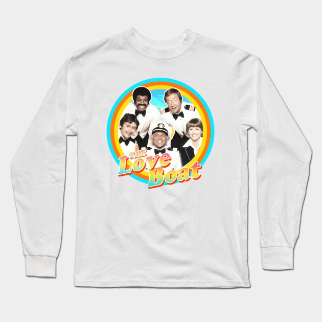 The Love Boat - Retro Long Sleeve T-Shirt by PiedPiper